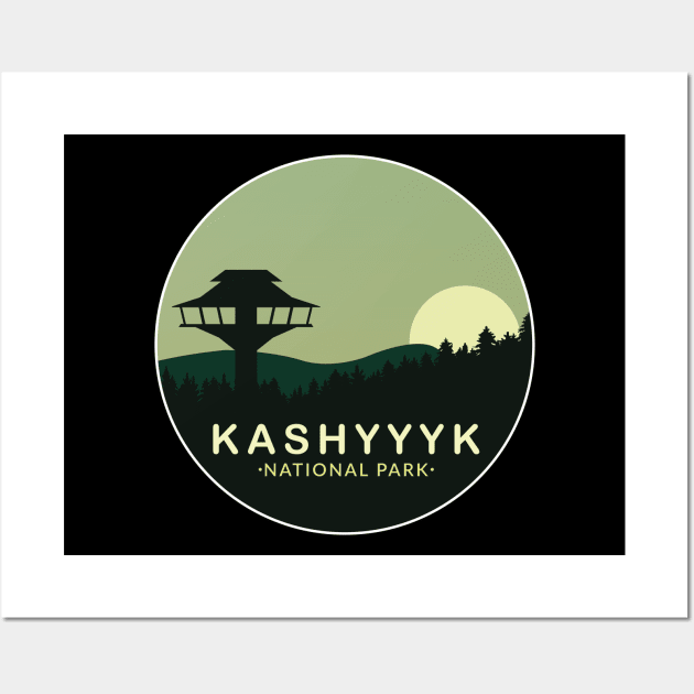 kashyyyk National Park Wall Art by Space Club